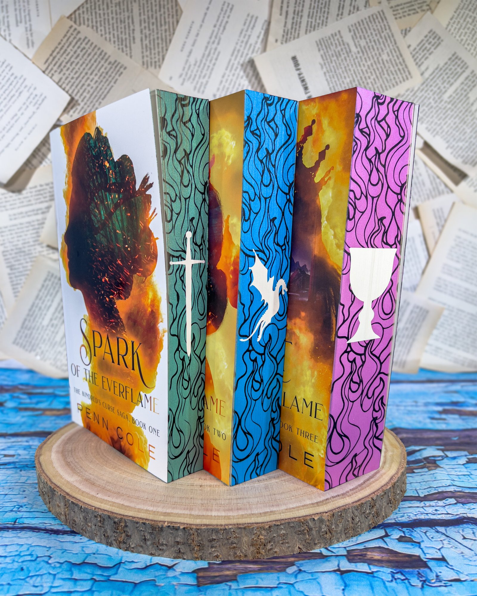 Spark of the Everflame (The Kindred's Curse Saga) by Penn Cole - Image 4