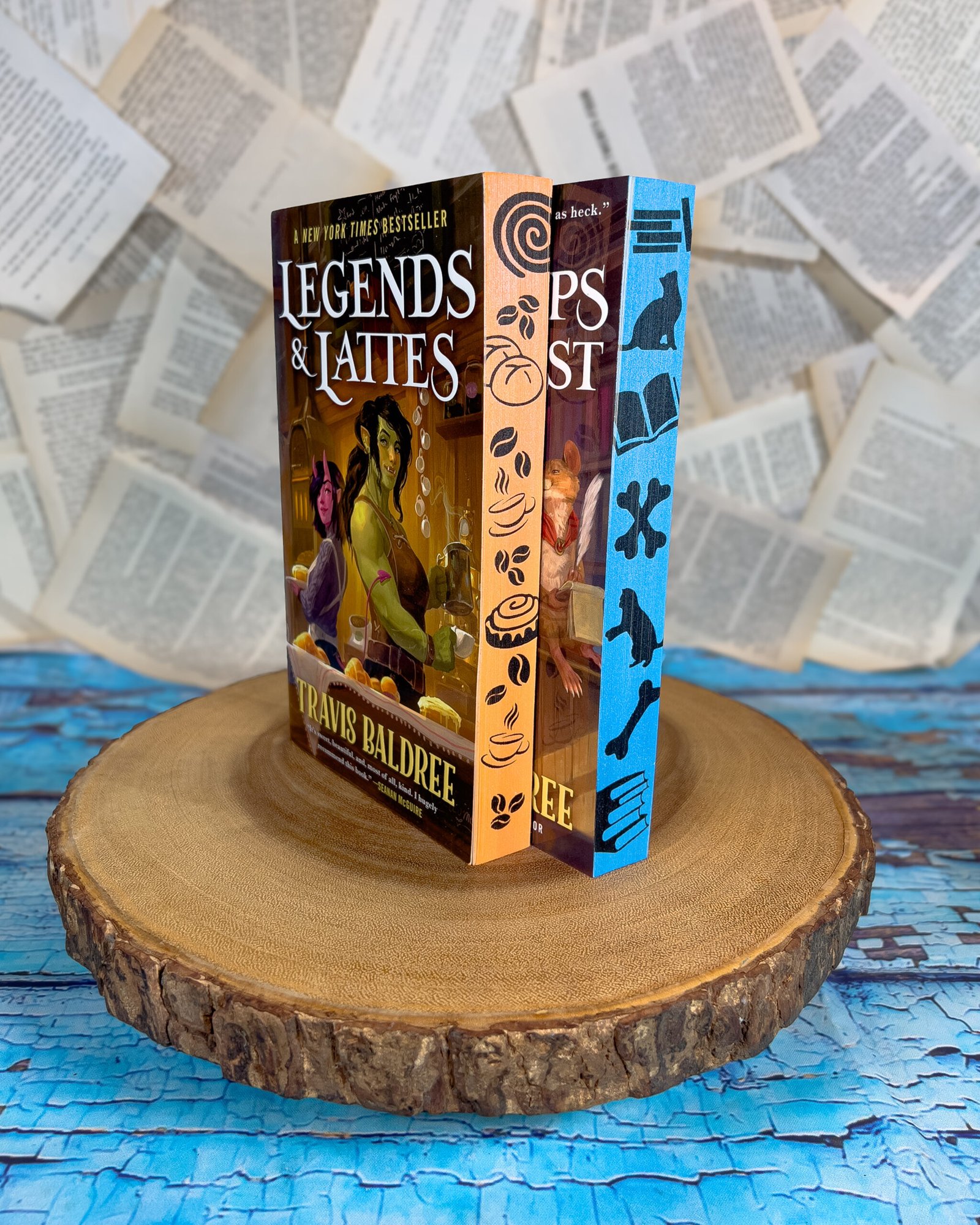 Legends & Lattes and Bookshops & Bonedust by Travis Baldree